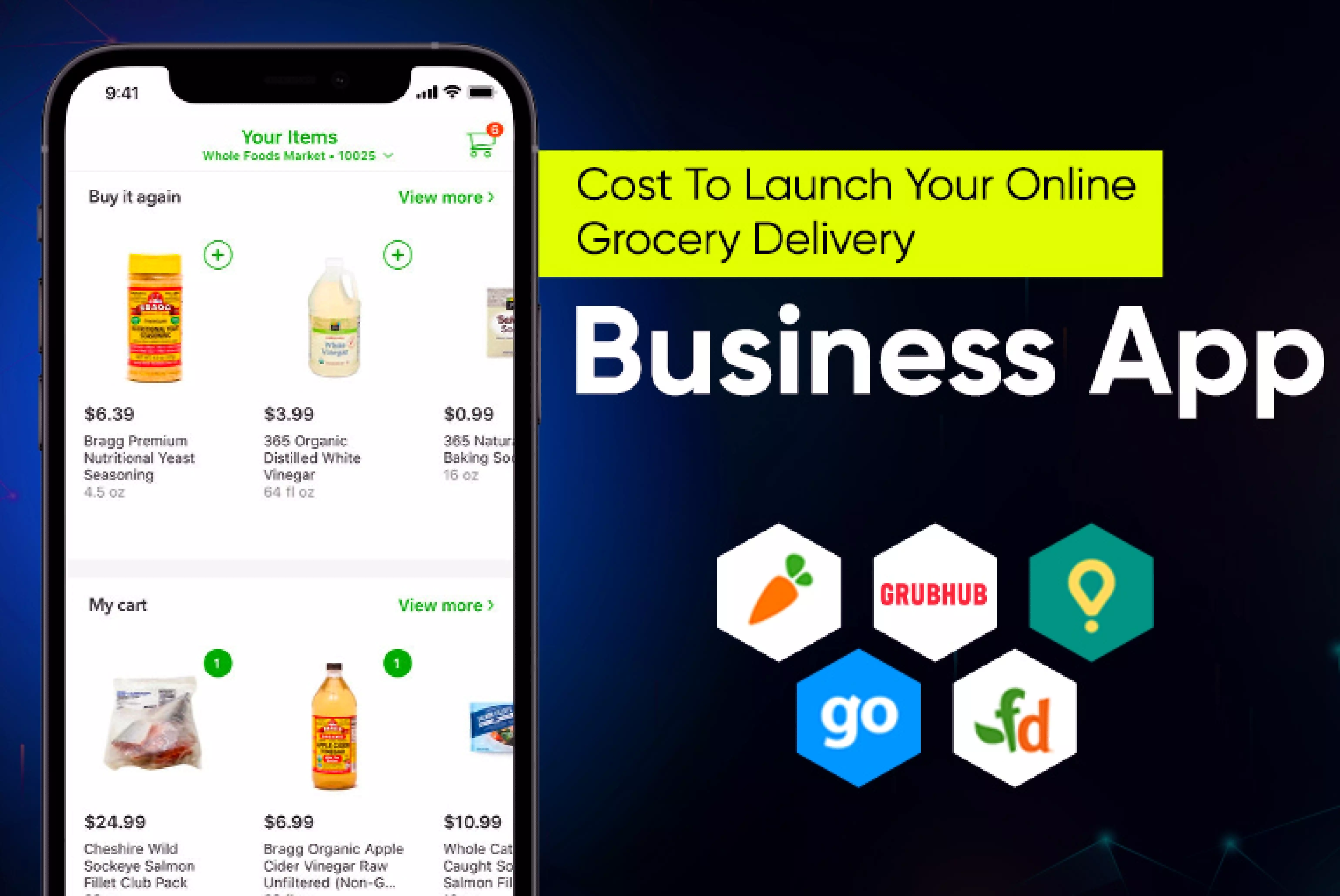 Cost To Launch Your Online Grocery Delivery Business App_Thum